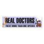 veterinarians bumper sticker