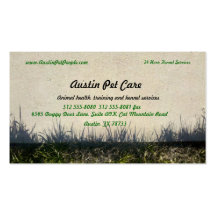 Veterinarians Business and Appointment Card Business Card Template