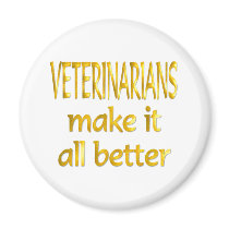 Veterinarians magnets