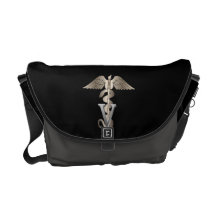 Veterinary Caduceus Commuter Bag