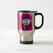 Veterinary Funny Travel Mug "Coffee and Dog Hair"