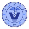 veterinary logo 5 stickers