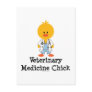 Veterinary Medicine Chick Postcard