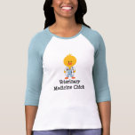 Veterinary Medicine Chick Raglan Tshirt