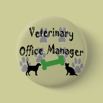 Veterinary  Office Manager buttons