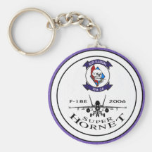 VFA-34 The Blaster - F-18 Super Hornets Keychain