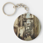 Via Guioco della Palla, San Remo, Riviera classic Keychain