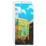 vibrant downtown full color rack card