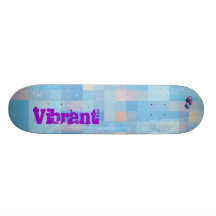 VIBRANT Girls Skateboard Urban Chic Skater Girl