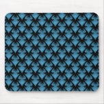Vibrant Light Blue Metropolitan Glam Mousepad
