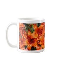 Vibrant Orange Tiger Lilies Mug