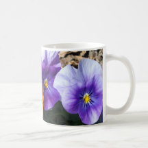 Vibrant Pansies Coffee Mug