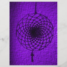 'Vibrant Purple Storm' Custom Flyer