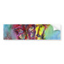 VIBRANT SPARKLING BUTTERFLIES IN BLUE,Teal Bumper Stickers