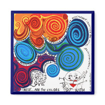 Vibrant Uplifting Positive Art and Words