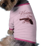 Vicious Pink Gun pet clothing
