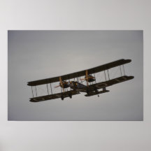 Vickers Vimy, WWI bomber Poster
