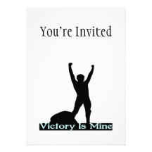 Vicotry Is Mine Invite