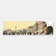 Victor Emmanuel's Monument, Venice, Italy classic Bumper Stickers