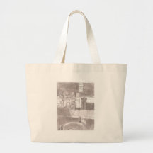 Victor Jones drawings Tote Bags