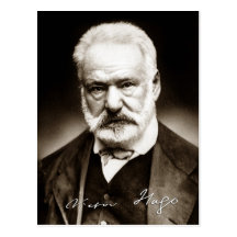 Victor Marie Hugo - Portrait Post Card