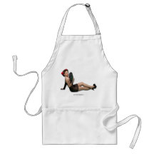 Victor Russell Pinup Apron
