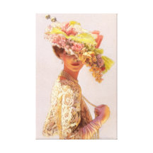 "Victoria" a enveloppé la copie de toile Toile Tendue Sur Châssis