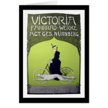Victoria Fahrrad-Werke Vintage Bicycle Greeting Cards