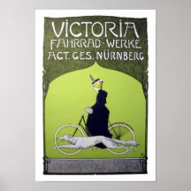 Victoria Fahrrad-Werke Vintage Bicycle Print