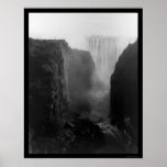 Victoria Falls Rhodesia 1902 Print