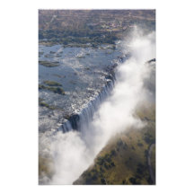 Victoria Falls, Zambesi River, Zambia - Art Photo