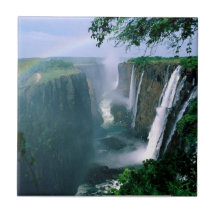 victoria falls, zimbabwe ceramic tiles