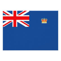 Victoria Flag Personalized Invites