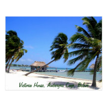 Victoria House Ambergris Caye Belize Postcard