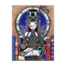 Victoria Steam Punk Faerie Postcard