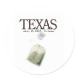 Victoria Texas Tea Party stickers