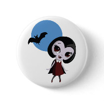 Victoria the Vampire Pin