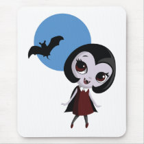 Victoria the Vampire Mouse Mats
