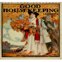 Victorian 1905 Good Housekeeping Mag Photo Sculptu Cut Out