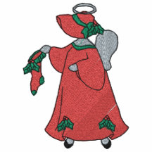 Victorian Angel Embroidered Shirt