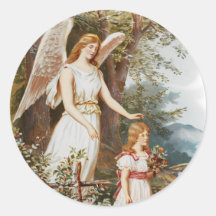 Victorian Angel Stickers