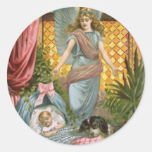 Victorian Angel Stickers