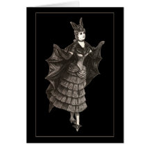 Victorian Bat - Card #2 (Customize)