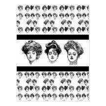 Victorian Beauties Postcards