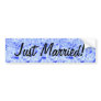 Victorian Blue Rose Bouquet, Weddings, template Bumper Sticker