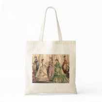 Victorian Bride and Attendants Canvas Bags