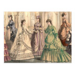 Victorian Bride and Attendants Postcards
