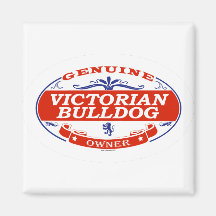 VICTORIAN BULLDOG_ MAGNETS