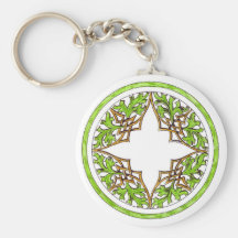 Victorian Celtic Graphic Key Chain