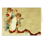 Victorian Cherubs Card